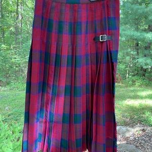 Vintage Scottish Wool Kilt